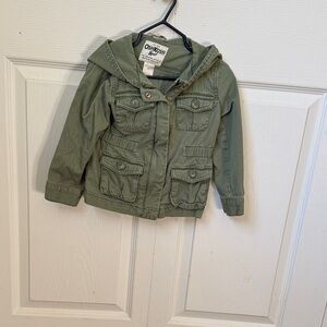 OshKosh B'gosh Olive Green Kids Light Jacket